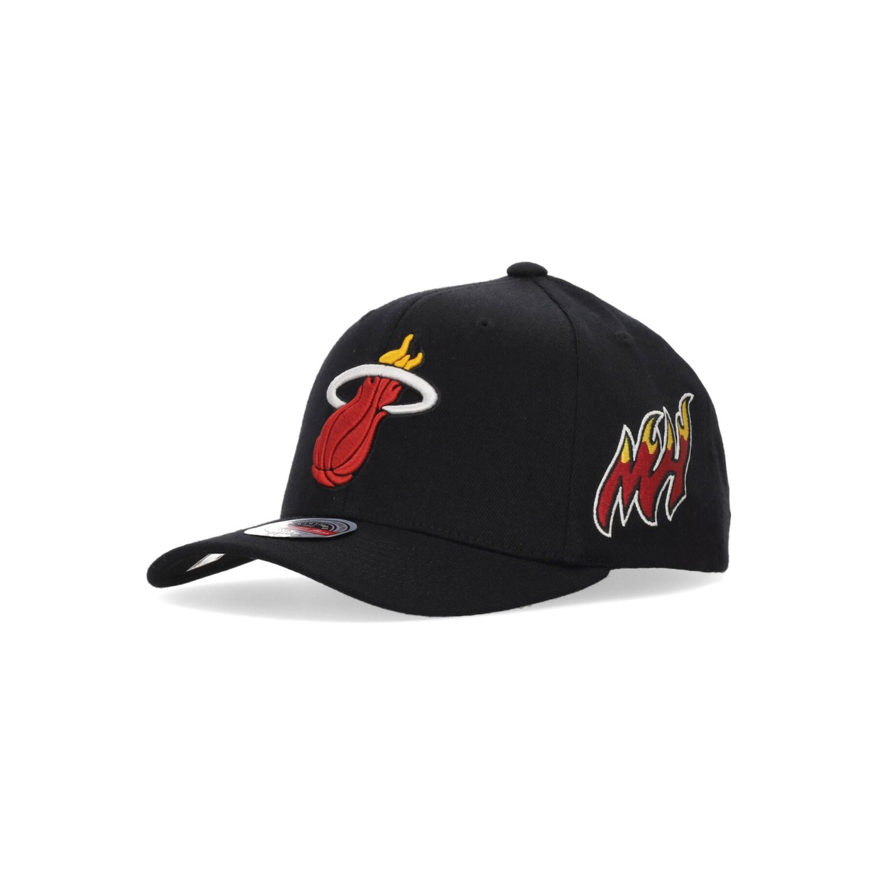 MITCHELL & NESS NBA HOME TOWN CLASSIC RED MIAHEA HHSSINTL1266-MHEBLCK