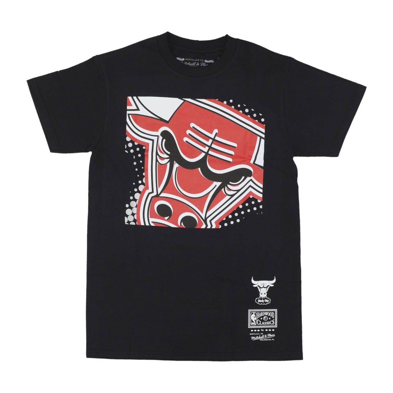 MITCHELL & NESS NBA BIG FACE 7.0 TEE CHIBUL BMTR5904-CBUYYPPPBLCK