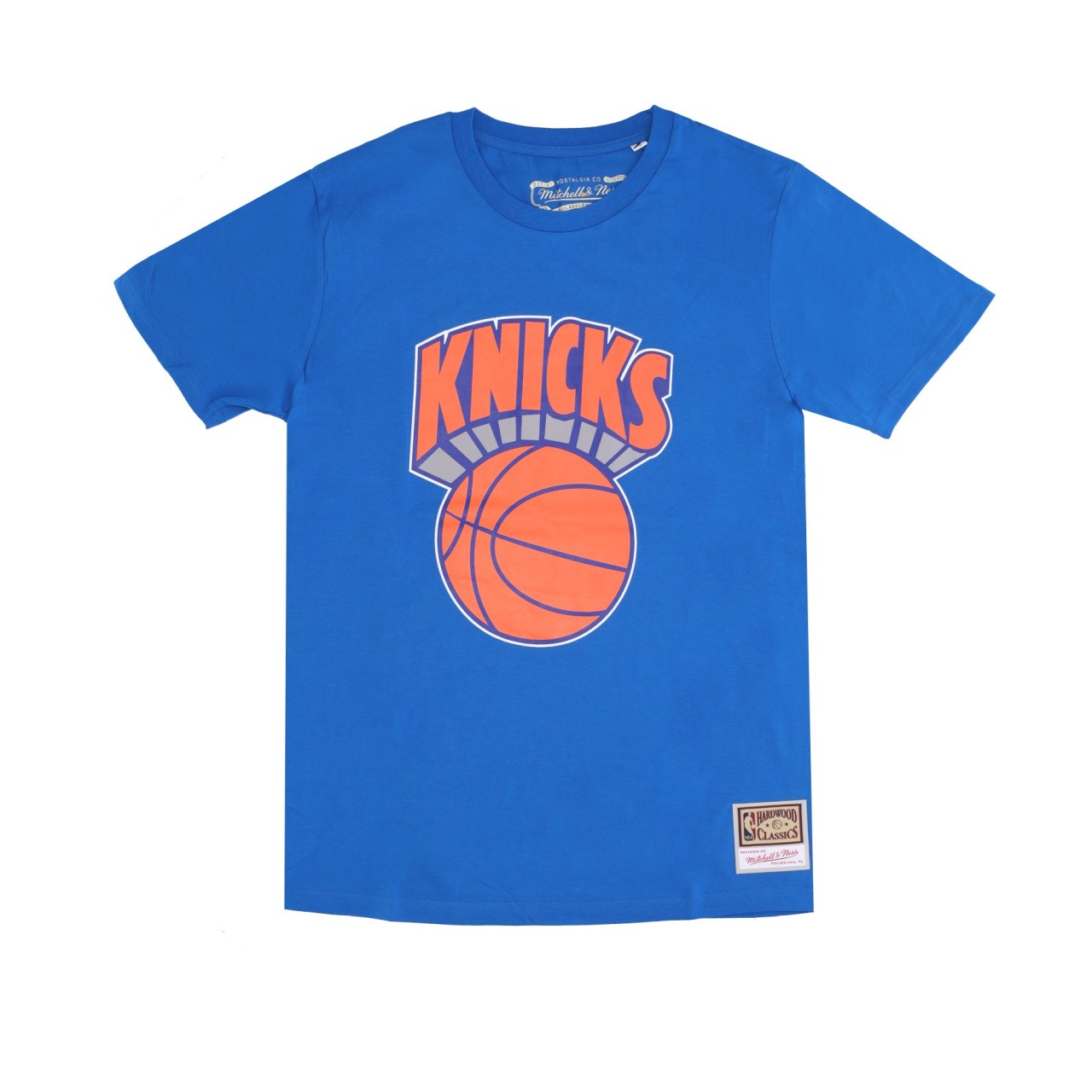 MITCHELL & NESS NBA TEAM LOGO TEE HARDWOOD CLASSICS NEYKNI BMTRINTL1051-NYKROYA