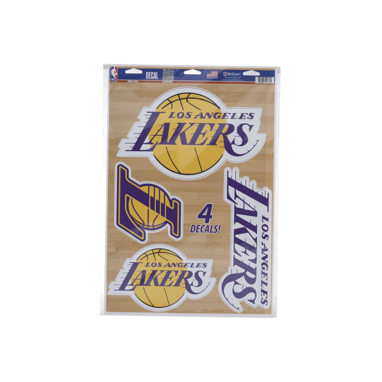 WINCRAFT NBA 11 x 17” MULTI-USE DECAL SHEET LOSLAK 42574022