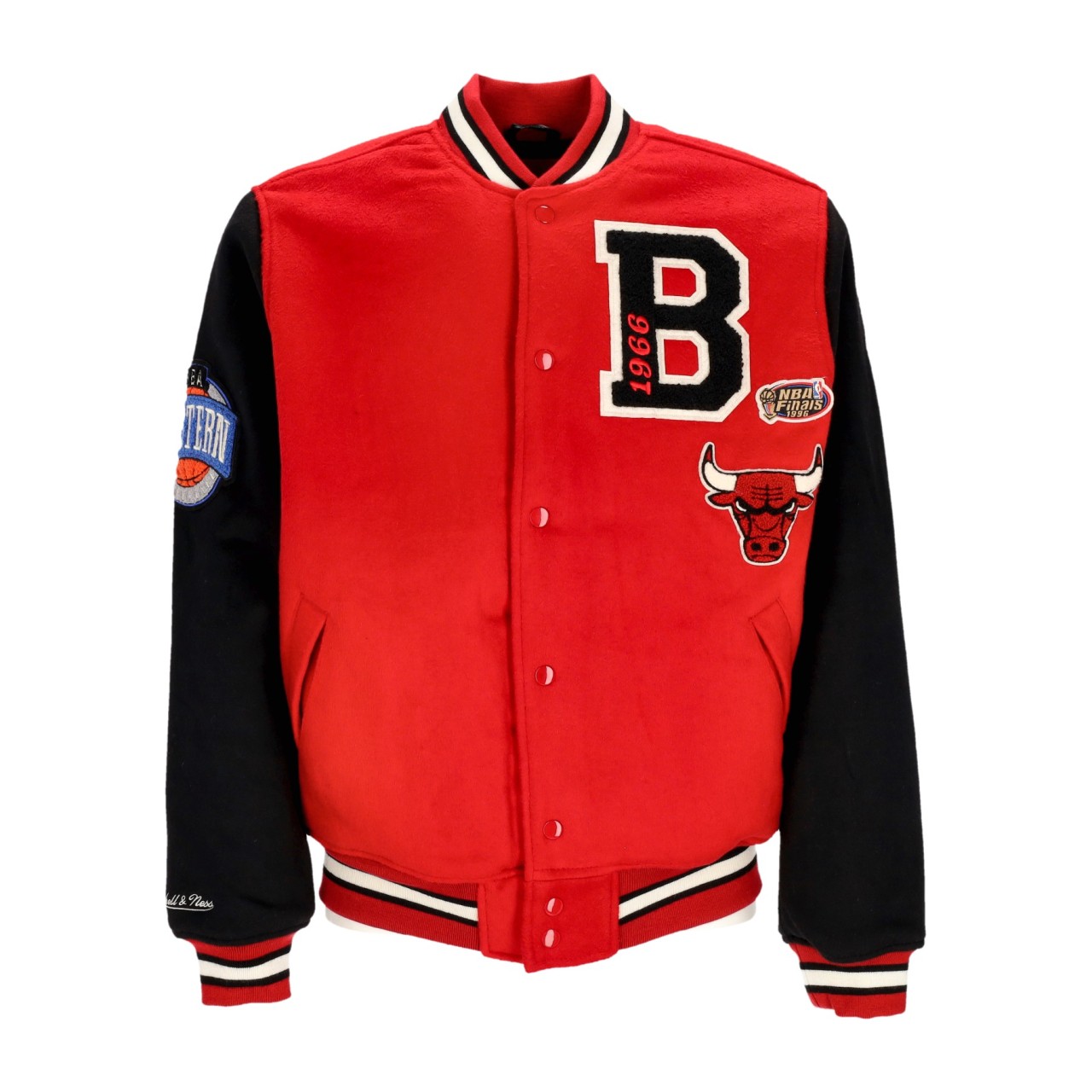 MITCHELL & NESS NBA TEAM LEGACY VARSITY JACKET CHIBUL OJBF5521-CBUYYPPPRDBK