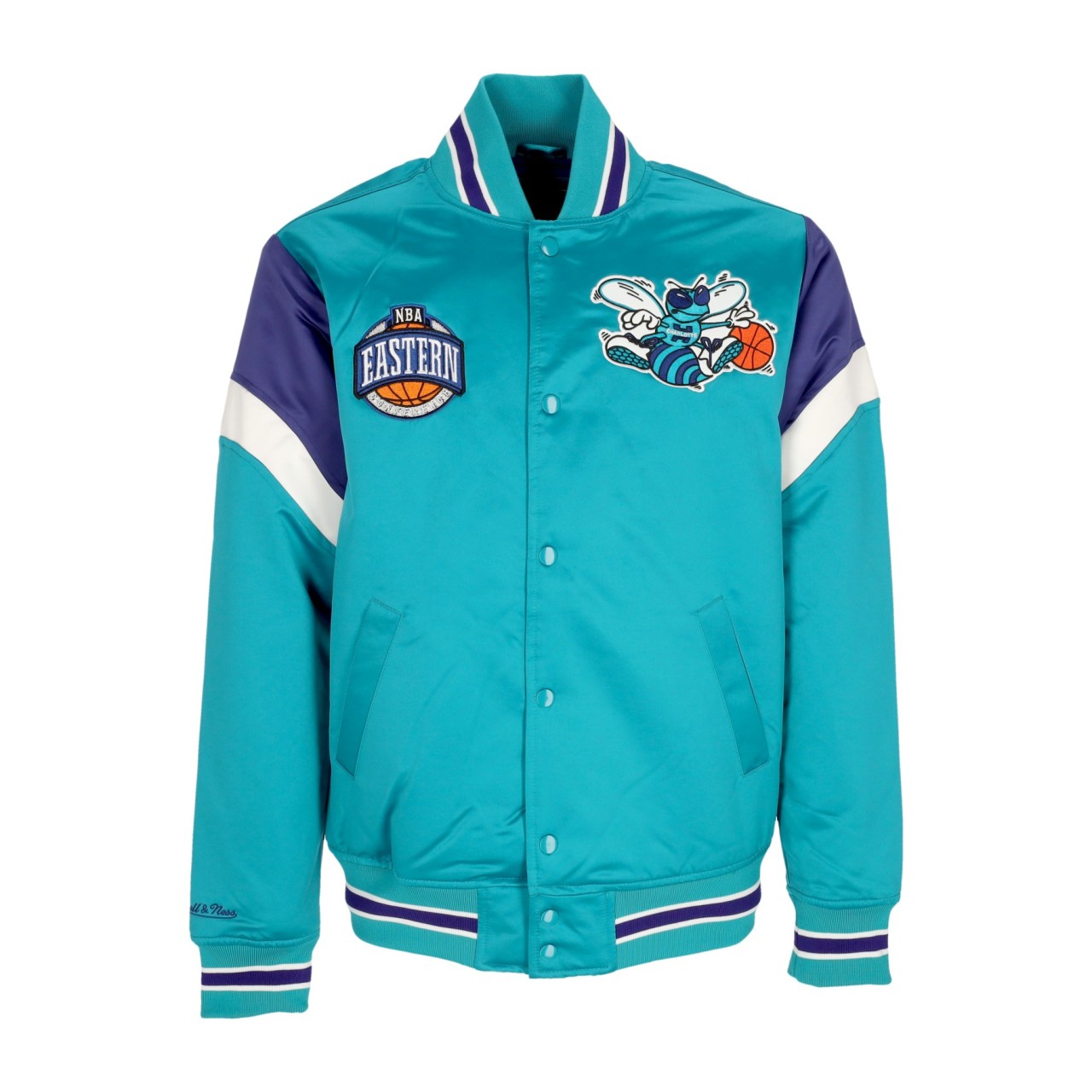 MITCHELL & NESS NBA HEAVYWEIGHT SATIN JACKET CHAHOR OJBF5516-CHOYYPPPHRBL