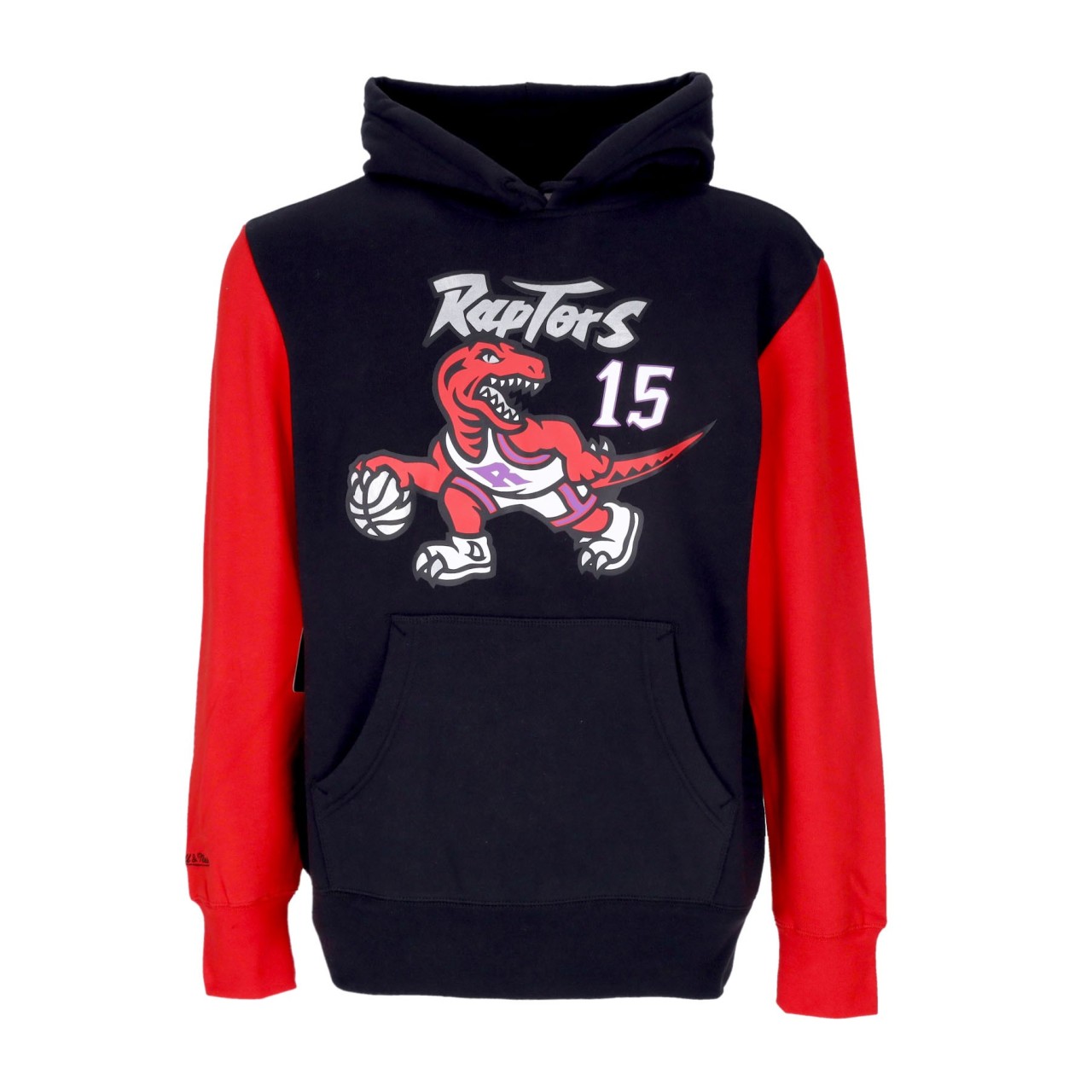 MITCHELL & NESS NBA FASHION FLEECE HOODIE 1998 NO 15 VINCE CARTER HARDWOOD CLASSICS TORRAP FNNP3417-TRA98VCABKRD