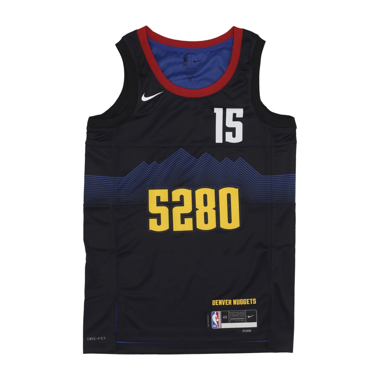 NIKE NBA NBA CITY EDITION 2023/24 SWINGMAN JERSEY NO 15 NIKOLA JOKIC DENNUG DX8500-011