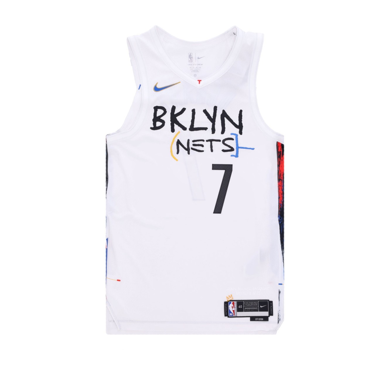 NIKE NBA NBA CITY EDITION 22 DRI-FIT AUTHENTIC JERSEY NO 7 KEVIN DURANT BRONET DQ0186-101