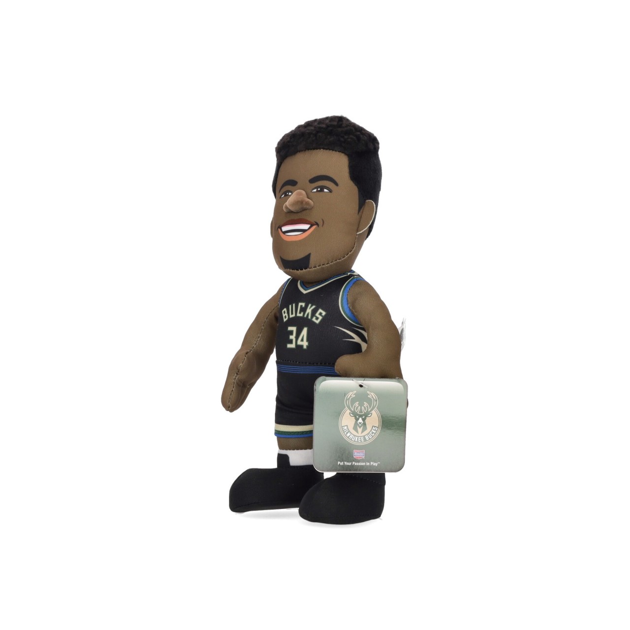 BLEACHER CREATURES NBA PLUSH NO 34 GIANNIS ANTETOKOUNMPO MILBUC NBP-BUK-GA4X