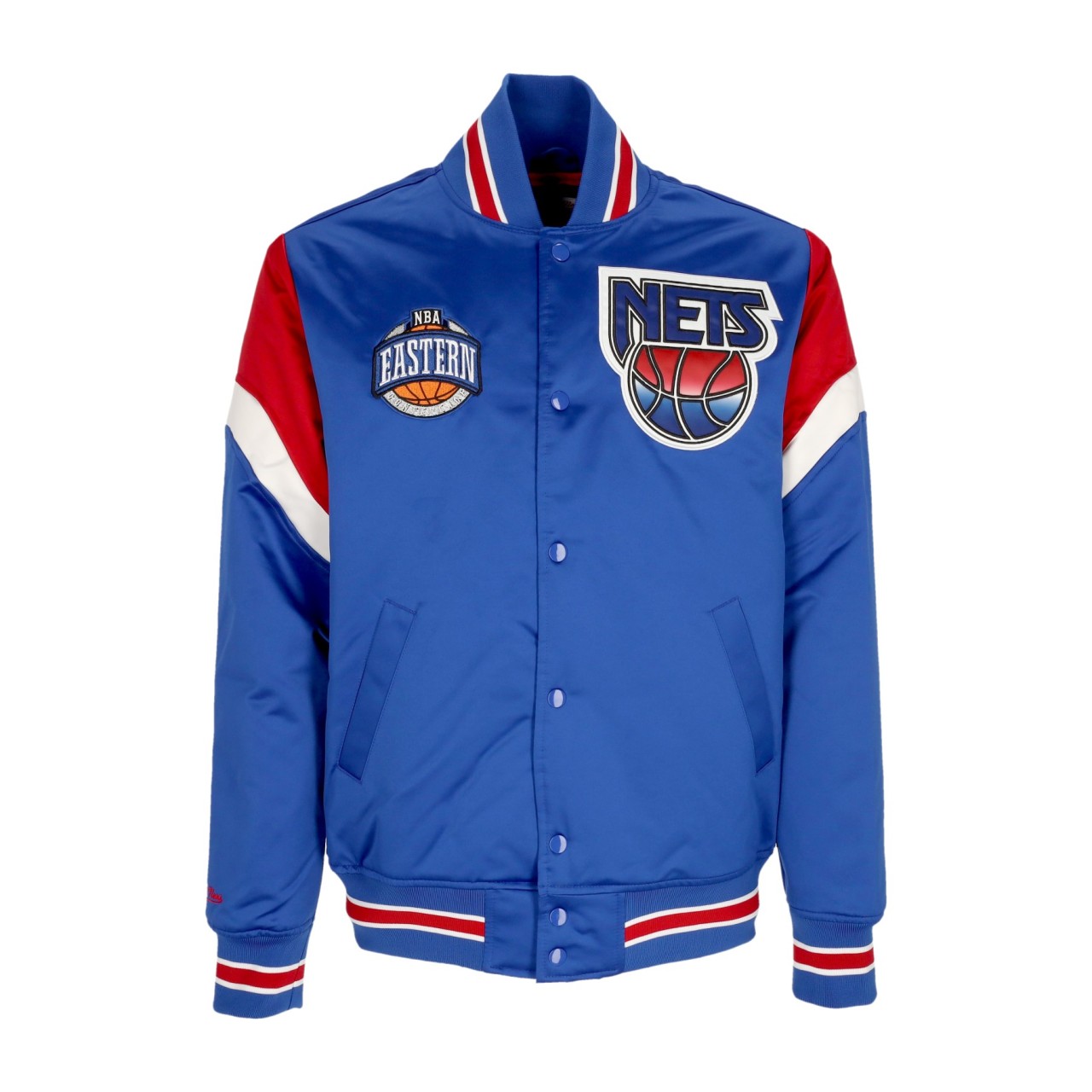 MITCHELL & NESS NBA HEAVYWEIGHT SATIN JACKET NEJNET OJBF5516-NJNYYPPPROYA