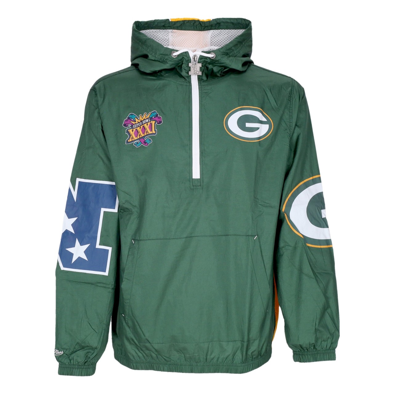 MITCHELL & NESS NFL TEAM OG 2.0 ANORAK WINDBREAKER GREPAC OJPO5527-GBPYYPPPBUGN