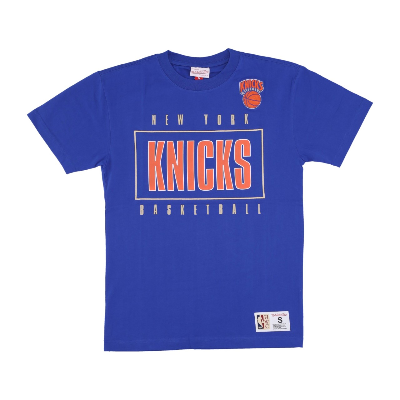 MITCHELL & NESS NBA TEAM OG 2.0 PREMIUM VINTAGE LOGO TEE NEYKNI TCRW7096-NYKYYPPPROYA