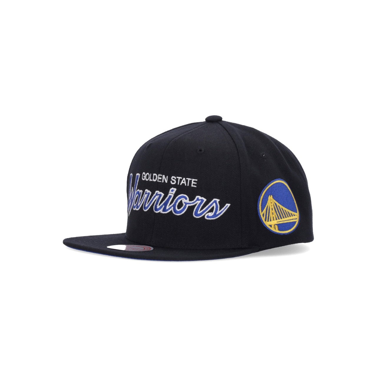 MITCHELL & NESS NBA TEAM SCRIPT 2.0 SNAPBACK GOLWAR HHSS3280-GSWYYPPPBLCK