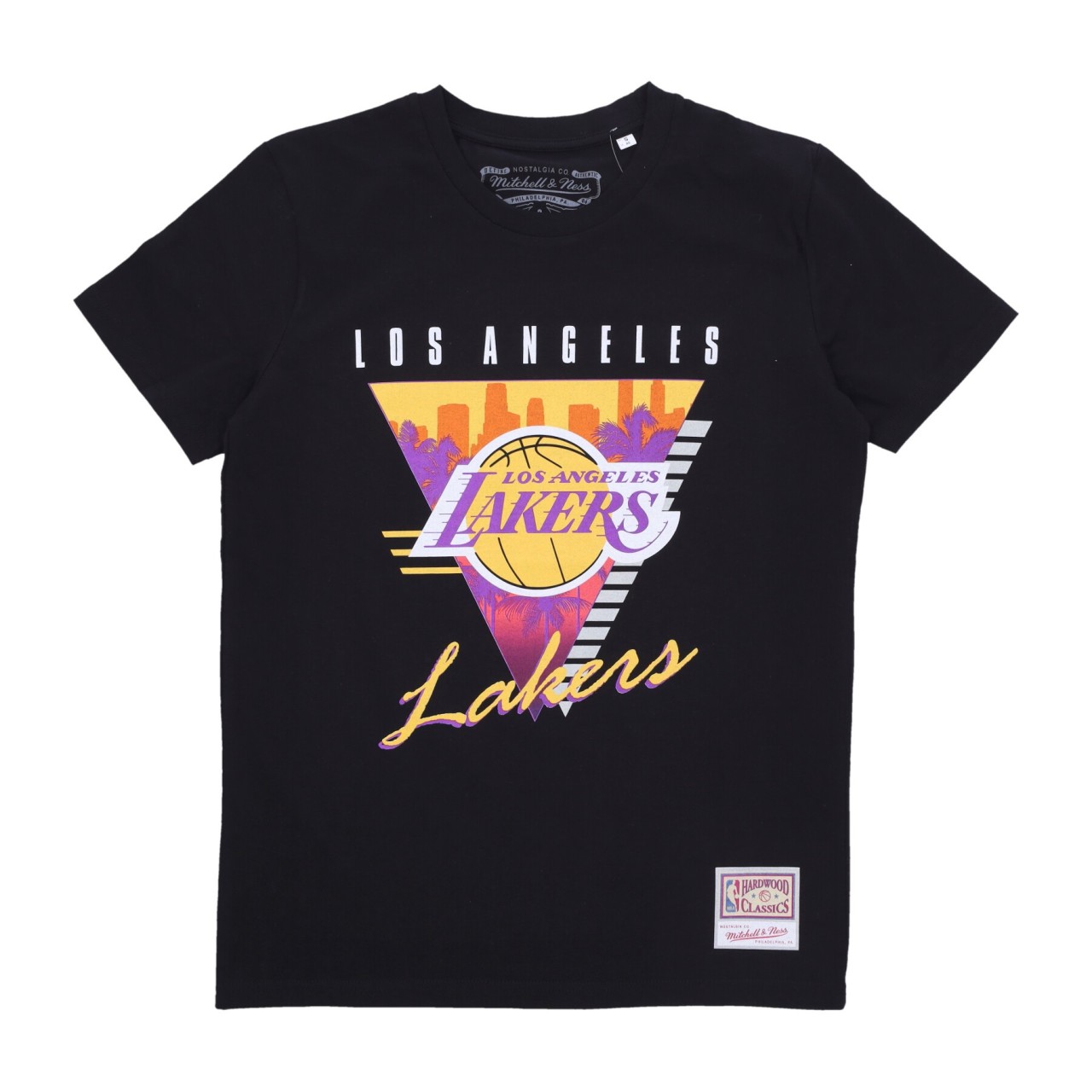 MITCHELL & NESS NBA FINAL SECONDS TEE LOSLAK BMTRINTL1057-LALBLCK