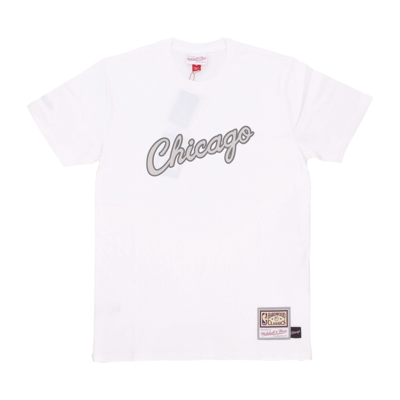 MITCHELL & NESS NBA OFF WHITE TEE CHIBUL SSTE5208-CBUYYPPPOFWH