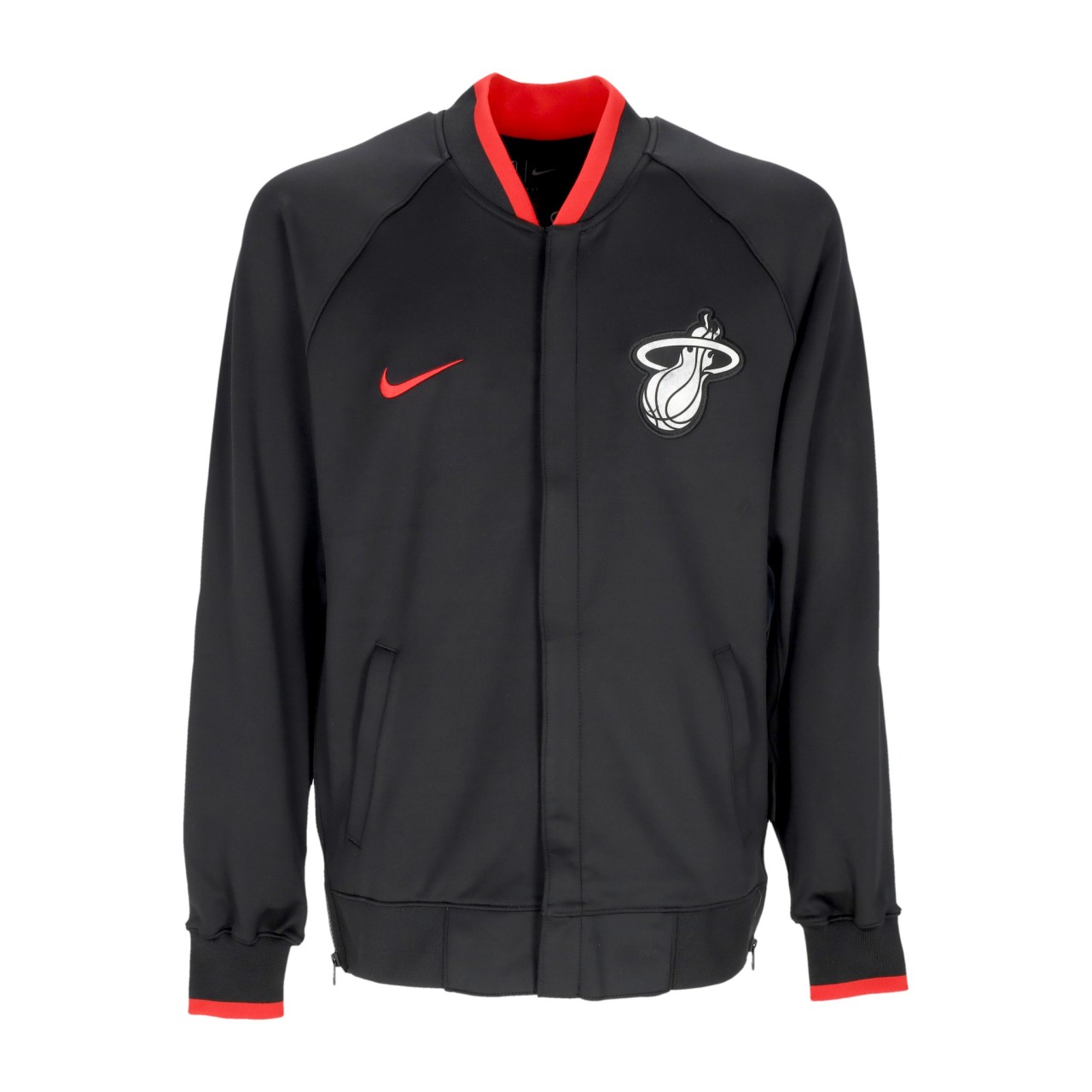 NIKE NBA NBA CITY EDITION DRI-FIT SHOWTIME L/S FULL-ZIP JACKET MIAHEA FB3517-010