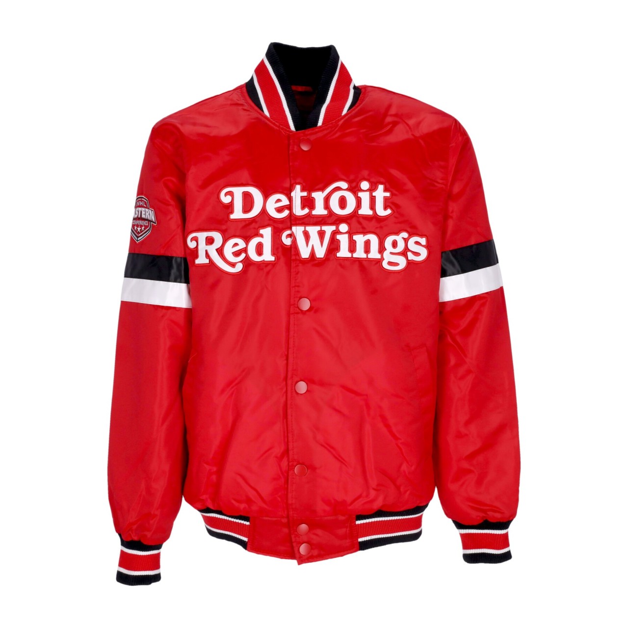 STARTER NHL HOME GAME SATIN JACKET DETRED LS310147-DRW