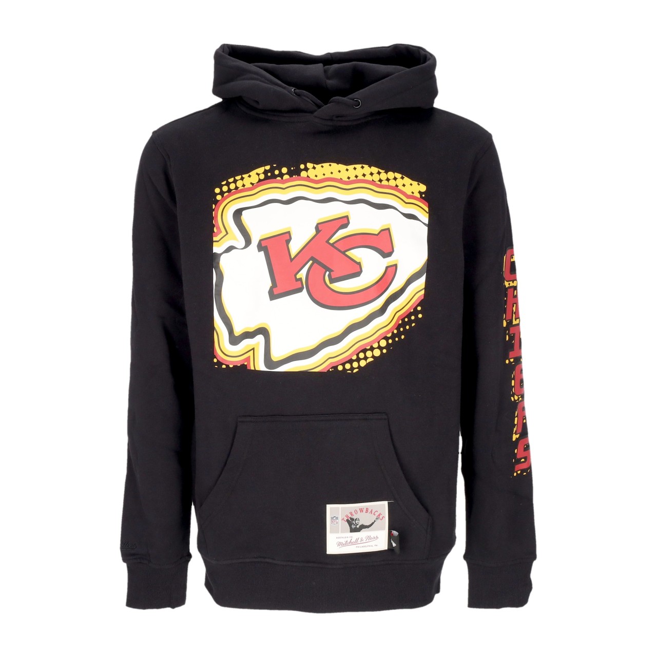 MITCHELL & NESS NFL BIG FACE 7.0 HOODIE KANCHI FPHD5901-KCCYYPPPBLCK