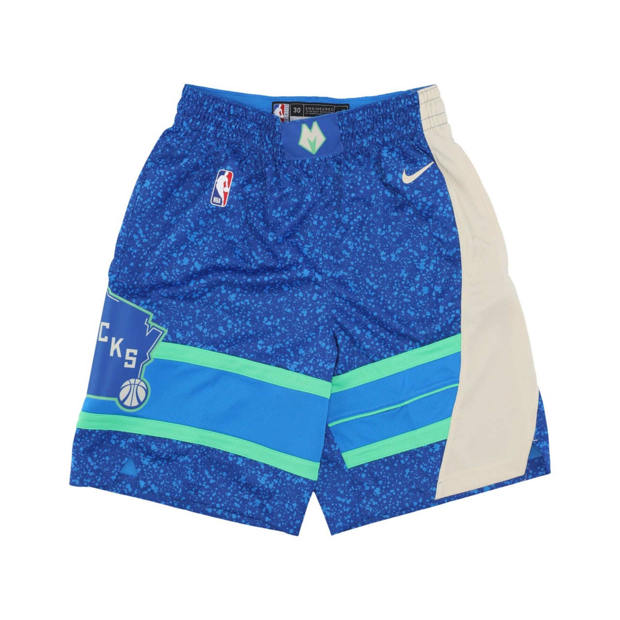 NIKE NBA NBA CITY EDITION 2023/24 SWINGMAN DRI-FIT SHORT MILBUC DX8709-406