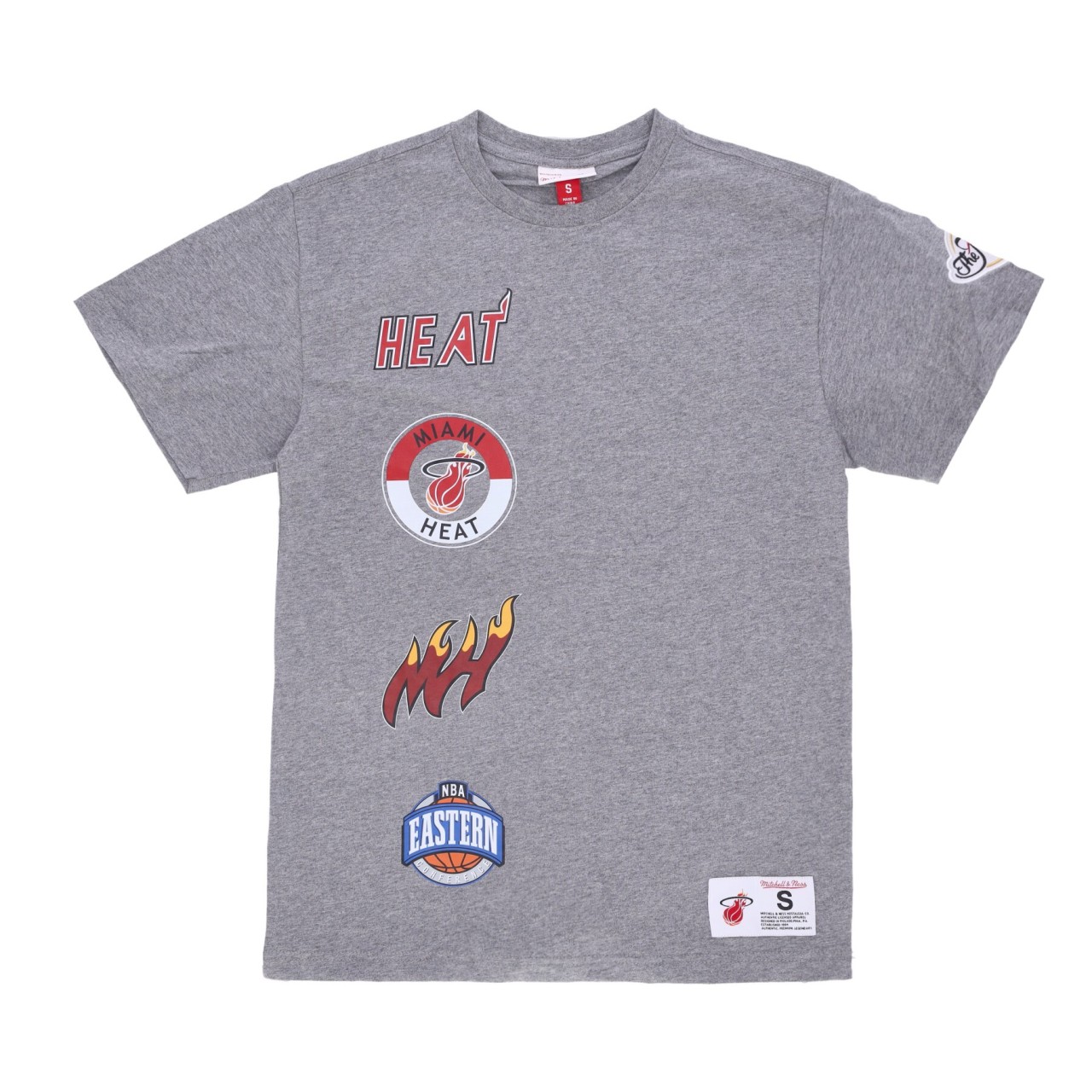 MITCHELL & NESS NBA HOMETOWN TEE MIAHEA TCRW4989-MHEYYPPPGYHT