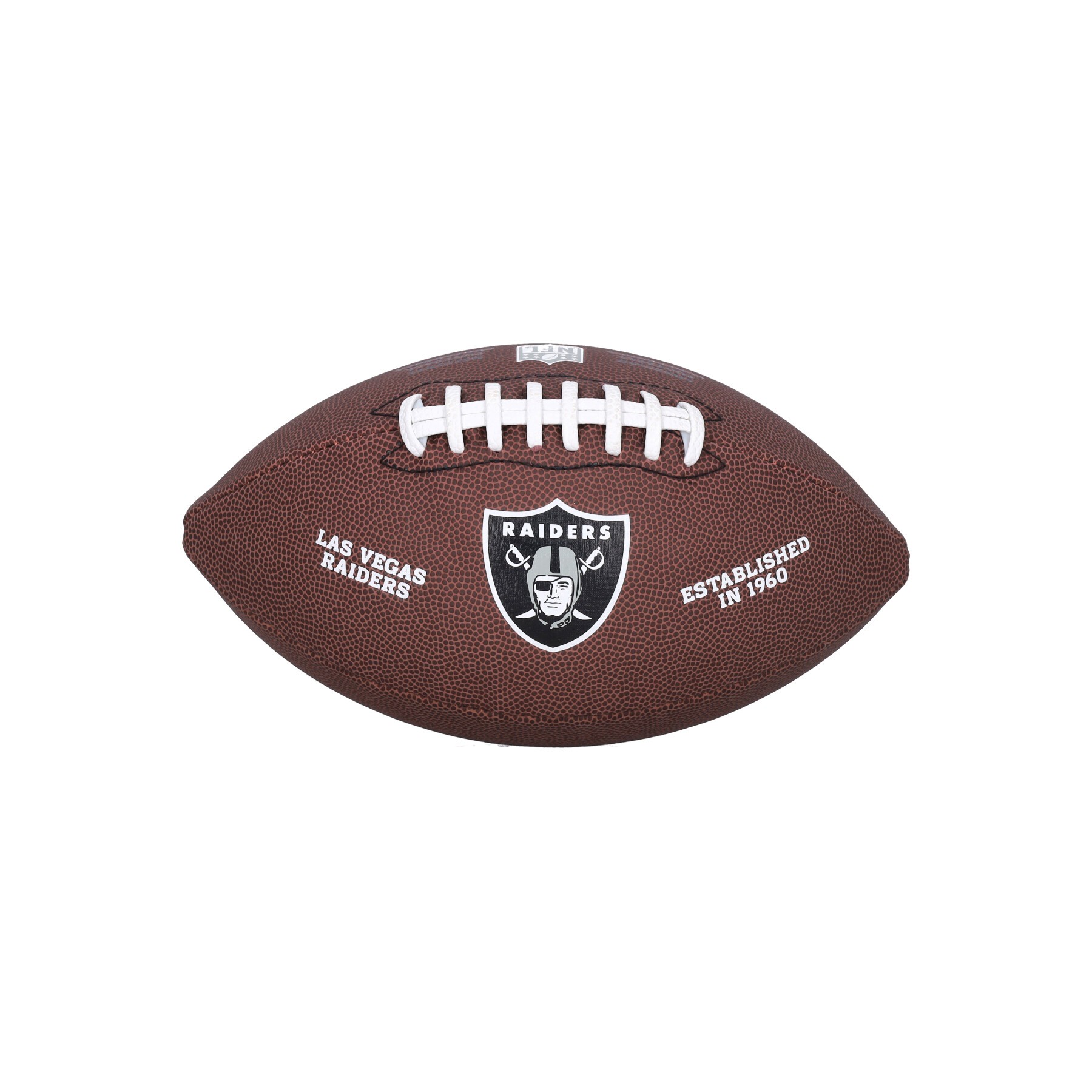 Wilson NFL Team Logo Composite Football Las Vegas Raiders