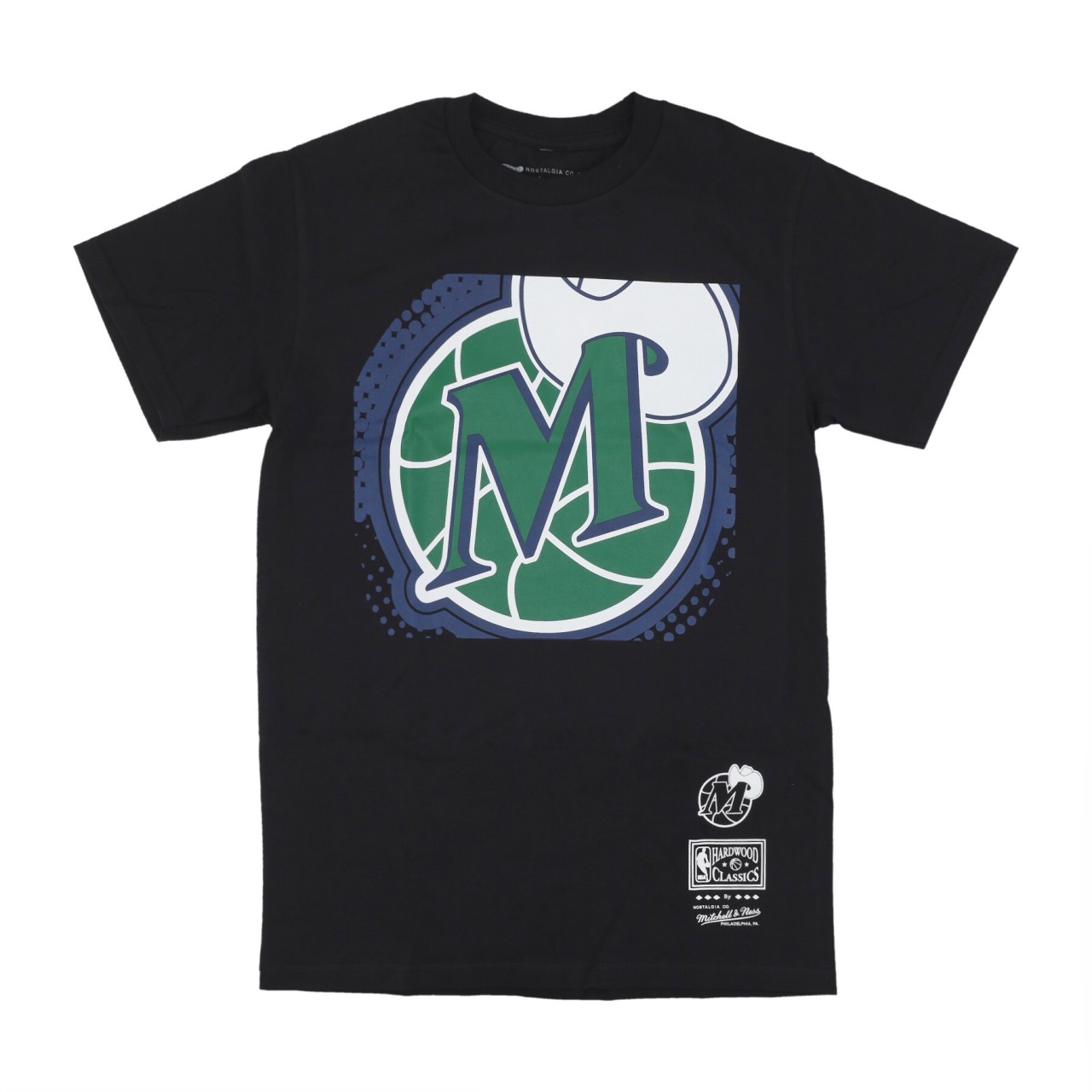 MITCHELL & NESS NBA BIG FACE 7.0 TEE DALMAV BMTR5904-DMAYYPPPBLCK