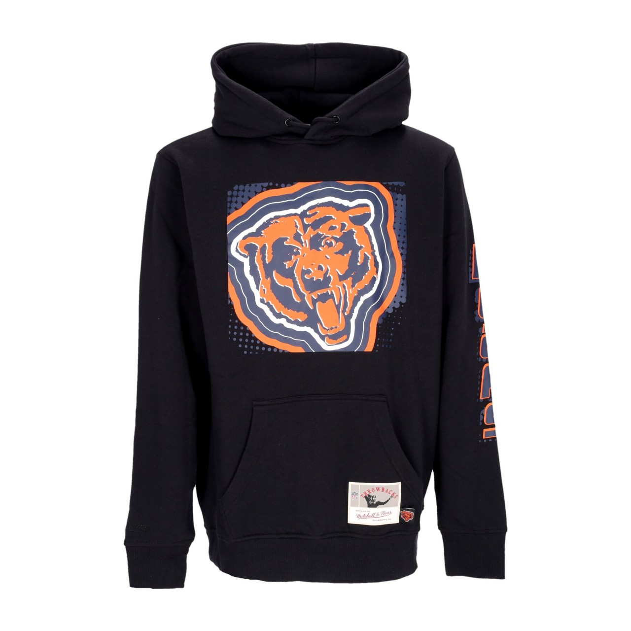 MITCHELL & NESS NFL BIG FACE 7.0 HOODIE CHIBEA FPHD5901-CBEYYPPPBLCK