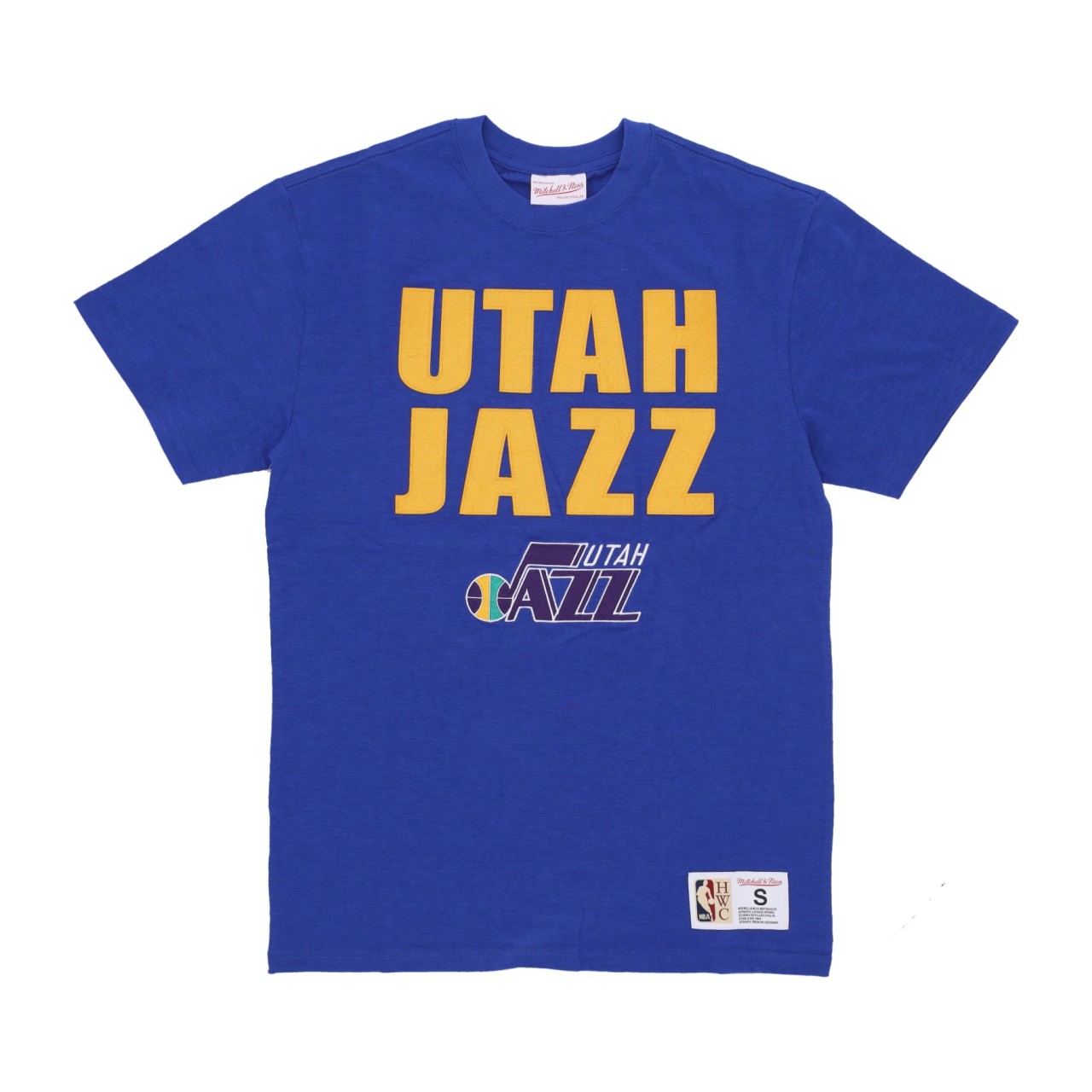 MITCHELL & NESS NBA LEGENDARY SLUB TEE UTAJAZ TCRW5507-UJAYYPPPROYA