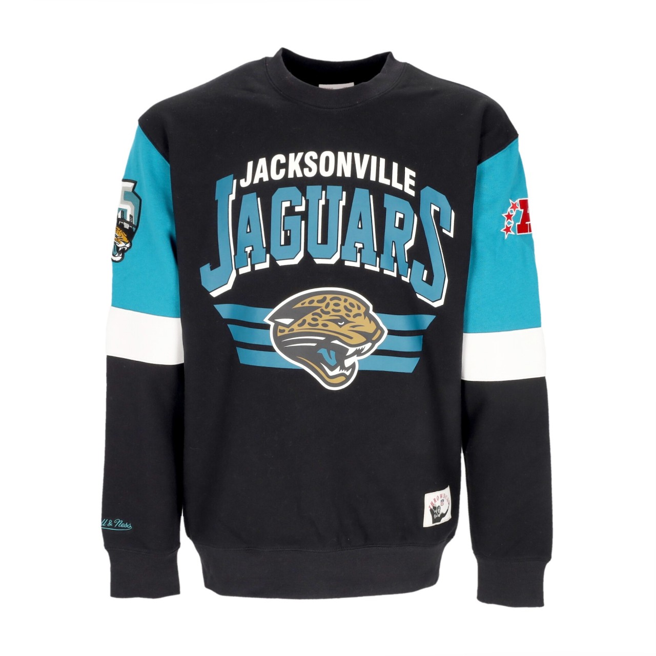 MITCHELL & NESS NFL ALL OVER CREW 3.0 JACJAG FCPO5512-JJAYYPPPBLCK