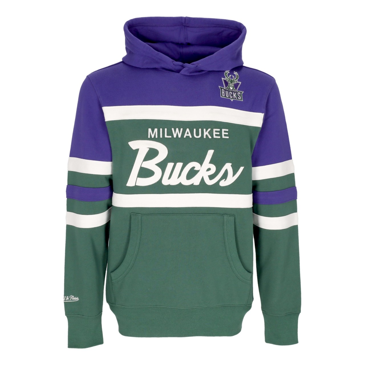 MITCHELL & NESS NBA HEAD COACH HOODIE MILBUC FPHD6293-MBUYYPPPGNPR