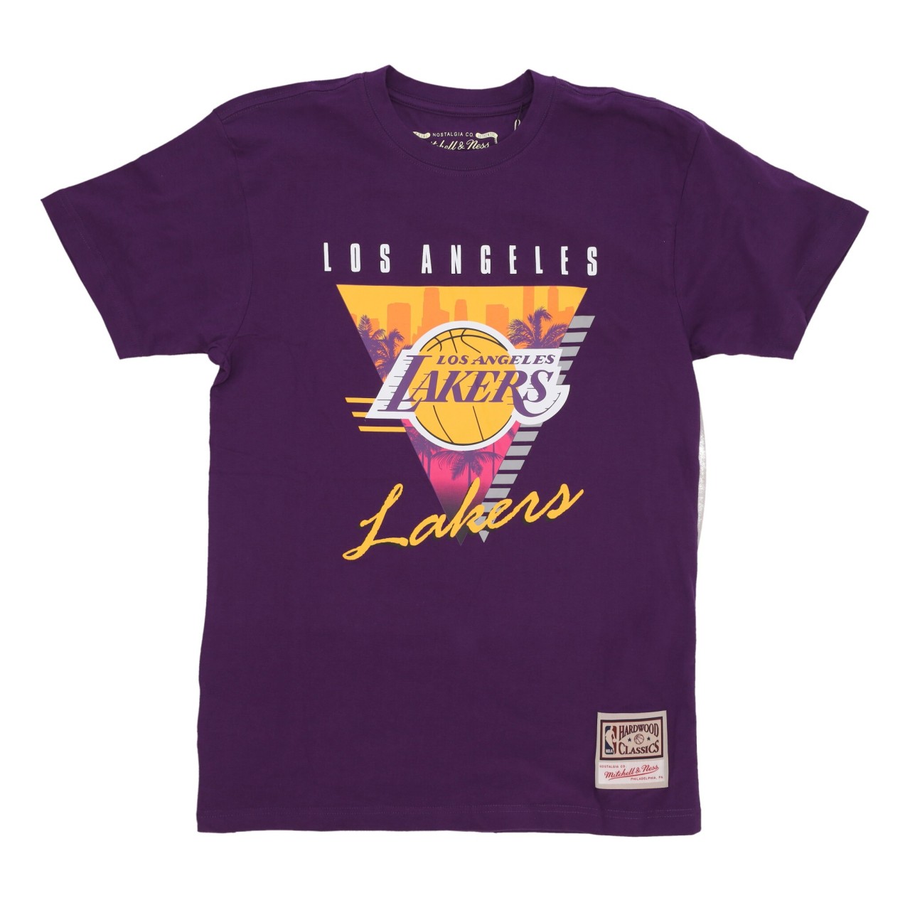 MITCHELL & NESS NBA FINAL SECONDS TEE LOSLAK BMTRINTL1057-LALPURP