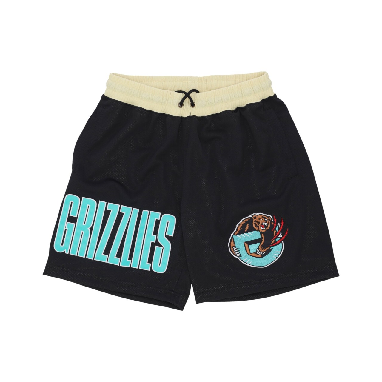 MITCHELL & NESS NBA TEAM OG 2.0 FASHION SHORT VINTAGE LOGO VANGRI PSHR7122-VGRYYPPPBLCK