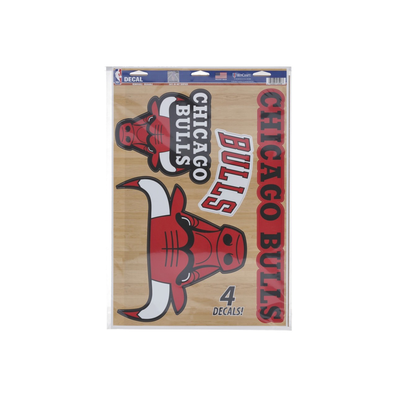 WINCRAFT NBA 11 x 17” MULTI-USE DECAL SHEET CHIBUL 43208014