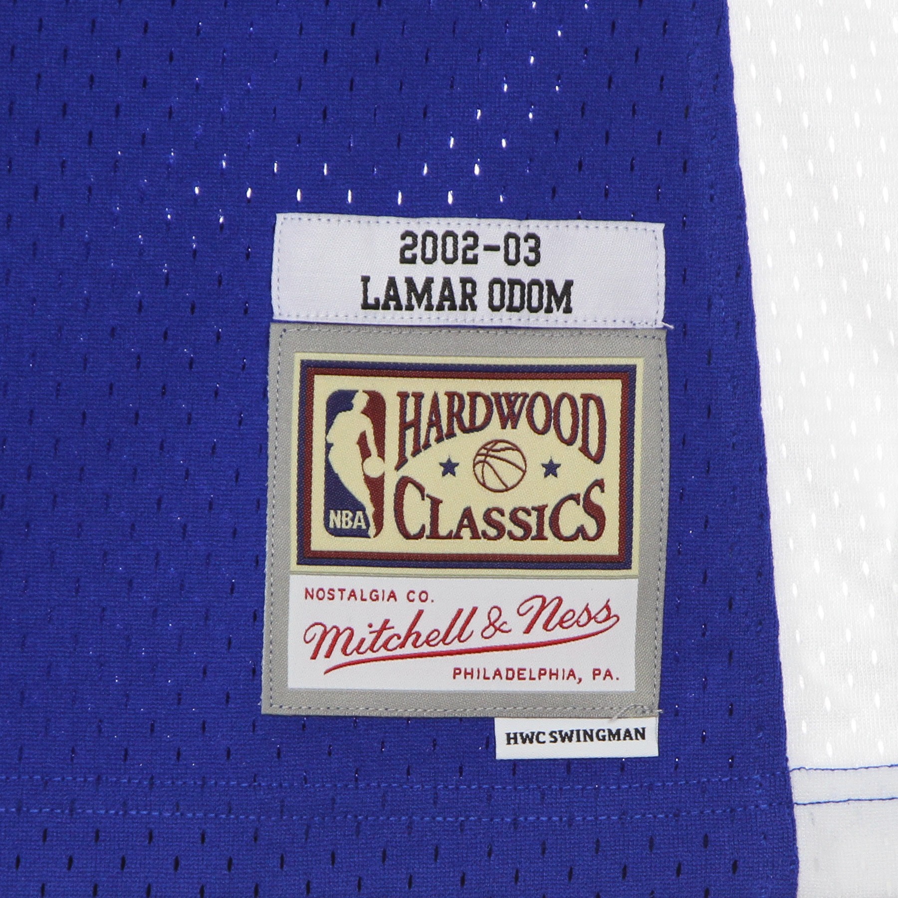 Mitchell & Ness Swingman Lamar Odom Los Angeles Clippers 2002-03 Jersey