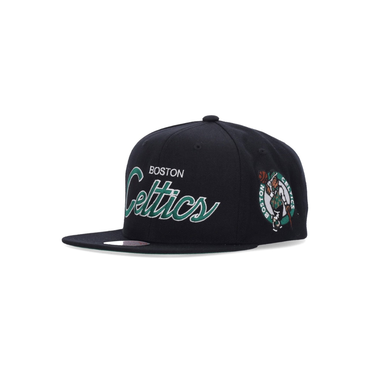 MITCHELL & NESS NBA TEAM SCRIPT 2.0 SNAPBACK BOSCEL HHSS3280-BCEYYPPPBLCK