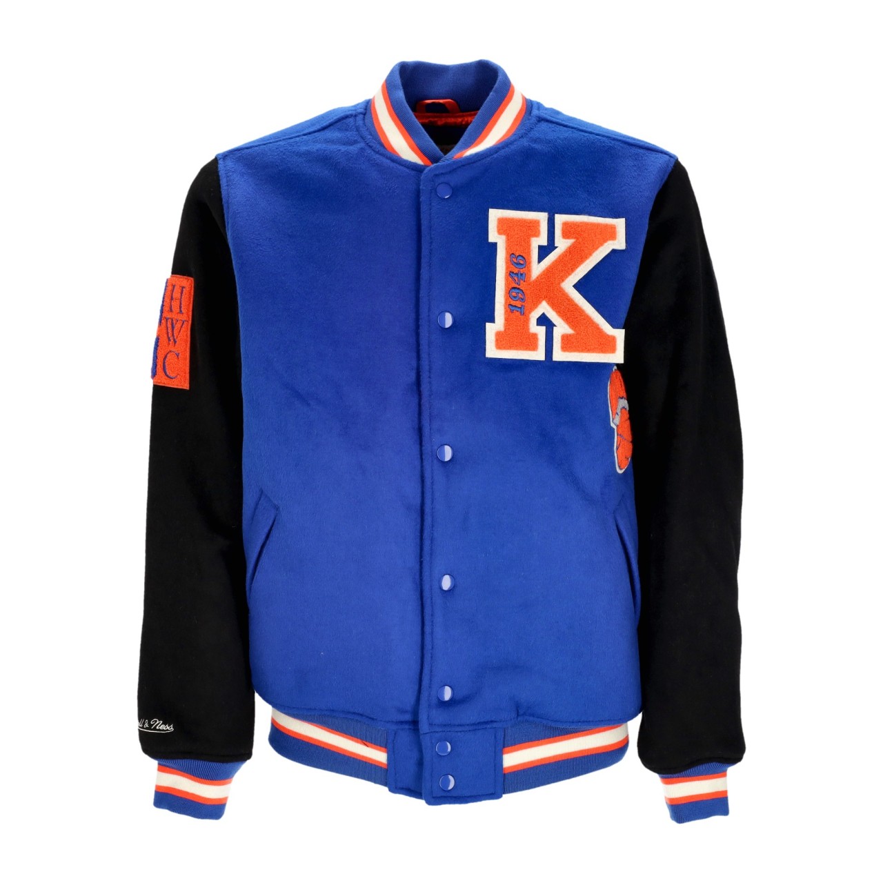 MITCHELL & NESS NBA TEAM LEGACY VARSITY JACKET NEYKNI OJBF5521-NYKYYPPPRYBK