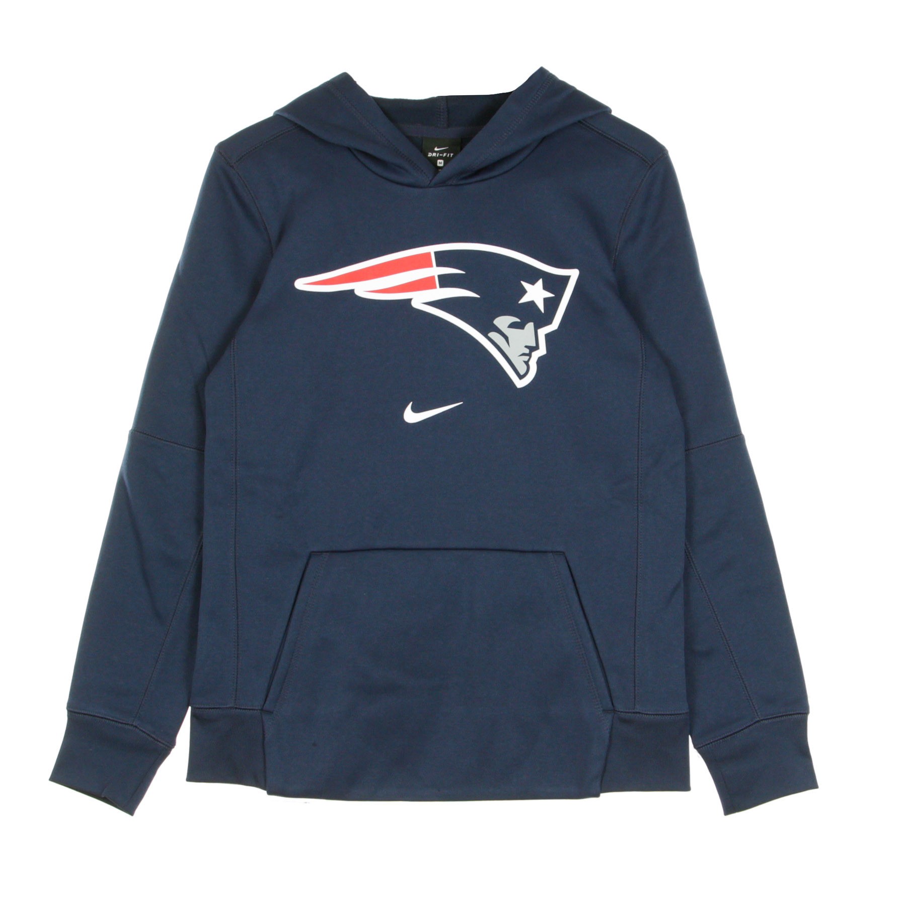 Nike Prime Logo Therma Hoodie New England Patriots Blue