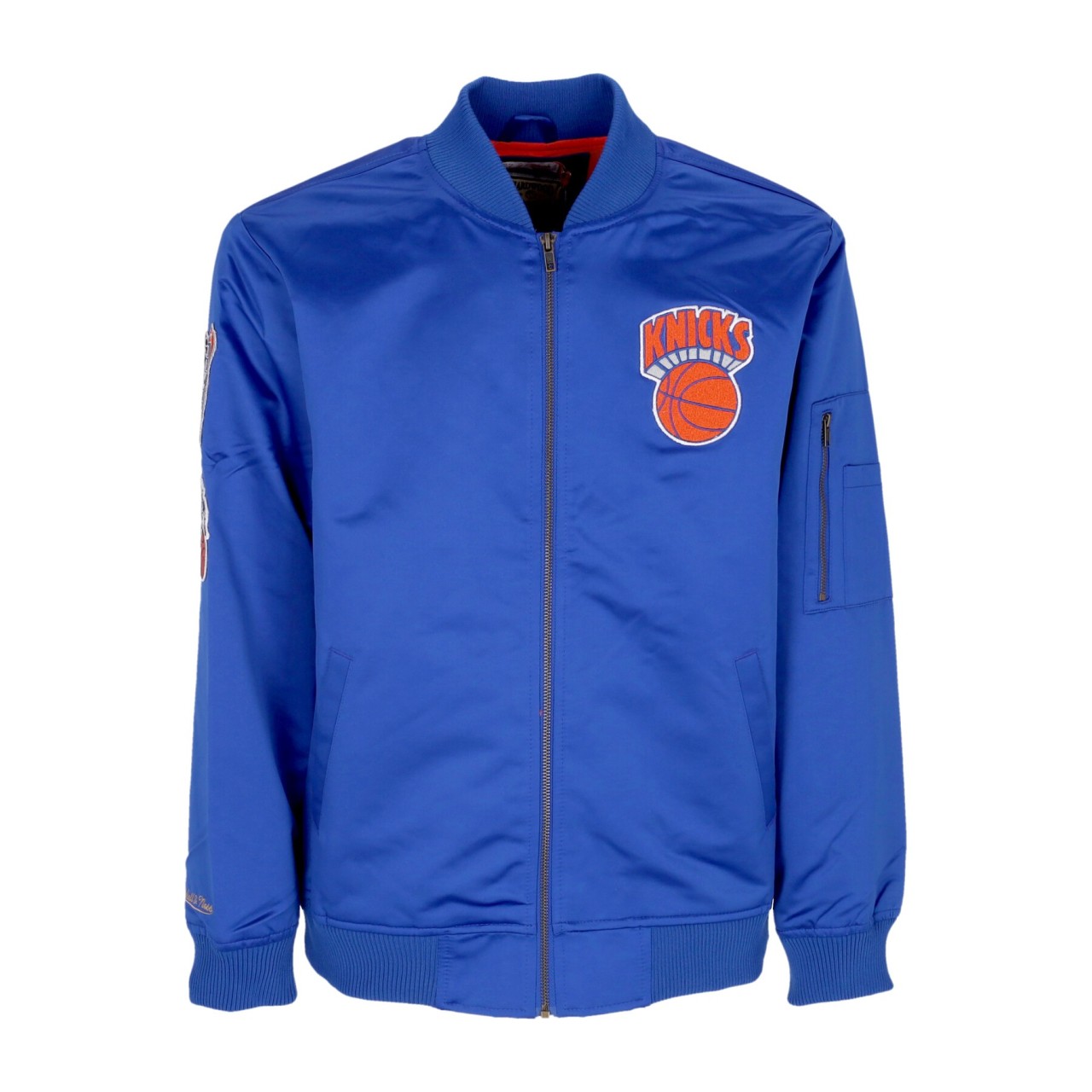 MITCHELL & NESS NBA LIGHTWEIGHT SATIN BOMBER NEYKNI SJKT6599-NYKYYPPPROYA