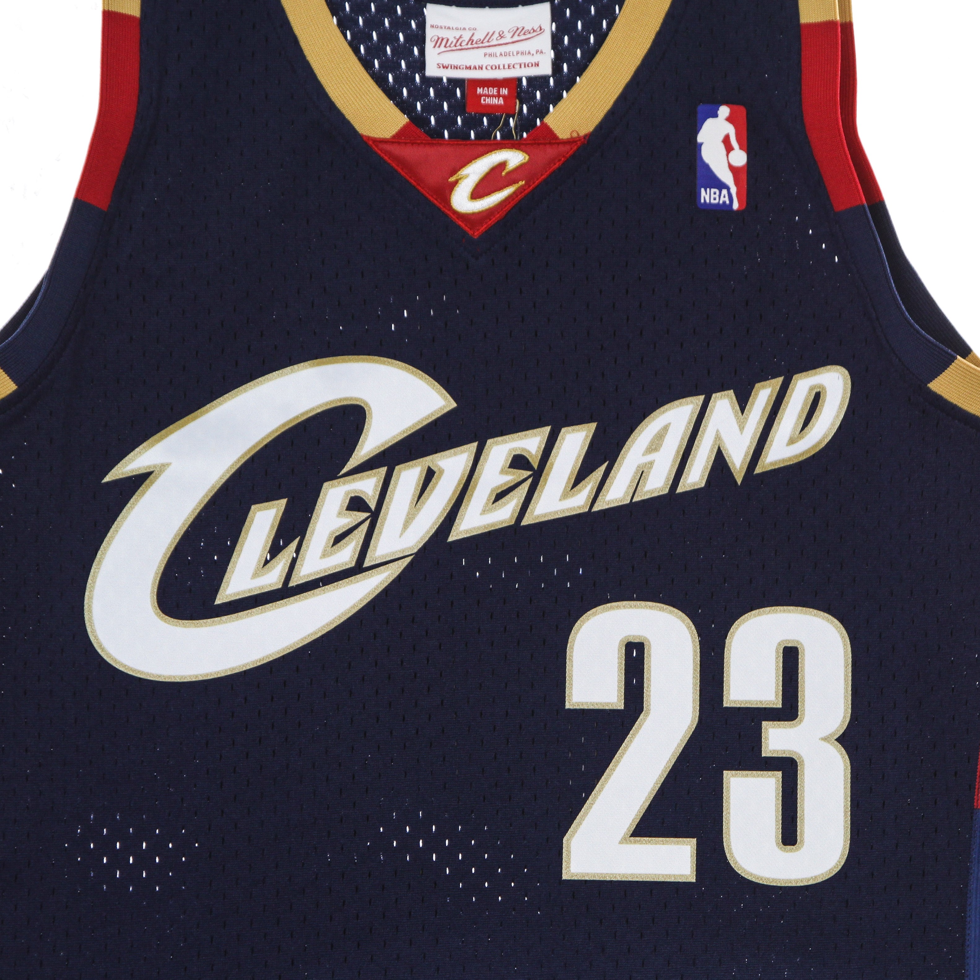 NBA CANOTTA CLEVELAND CAVALIERS LEBRON JAMES 2008-09 SWINGMAN MITCHELL &  NESS 