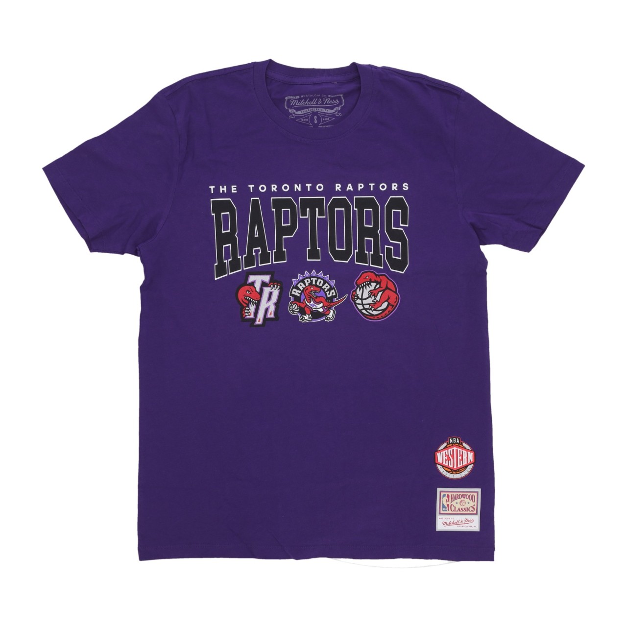 MITCHELL & NESS NBA HWC CHAMP STACK TEE TORRAP BMTRINTL1262-TRAPURP