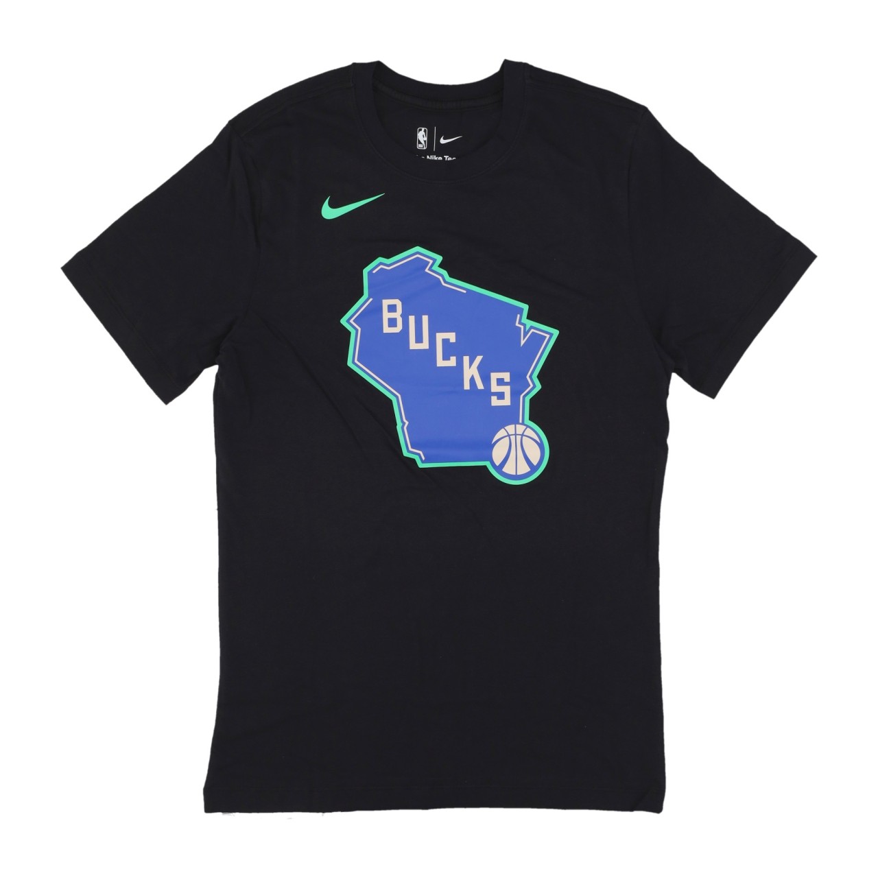 NIKE NBA NBA CITY EDITION ESSENTIAL LOGO TEE MILBUC FN1167-010