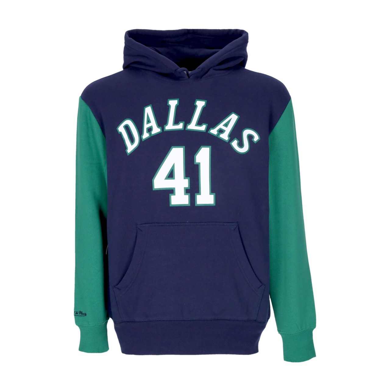 Exclusive Fitted Mitchell & Ness Dallas Cowboys Fleece Hockey Hoodie S