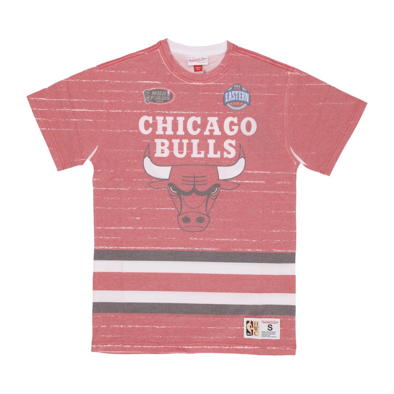 MITCHELL & NESS NBA JUMBOTRON 3.0 SUBLIMATED TEE CHIBUL TCRW5119-CBUYYPPPMTWH