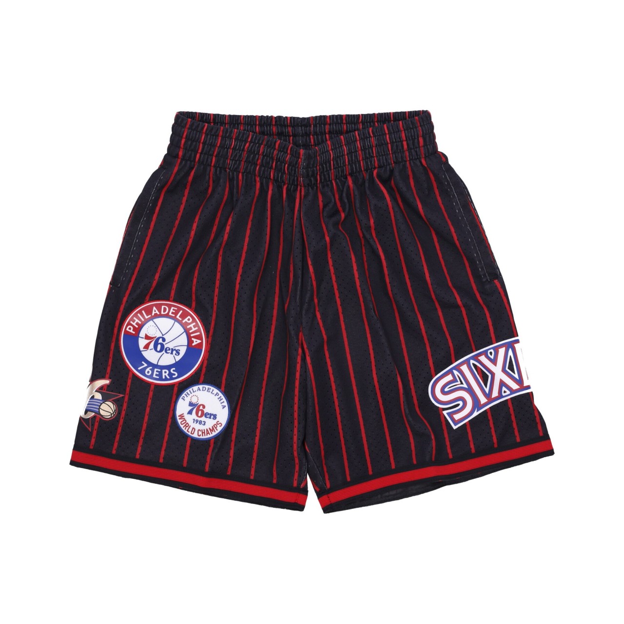 MITCHELL & NESS NBA HOMETOWN MESH SHORT HARDWOOD CLASSICS PHI76E PSHR5013-P76YYPPPBKRD