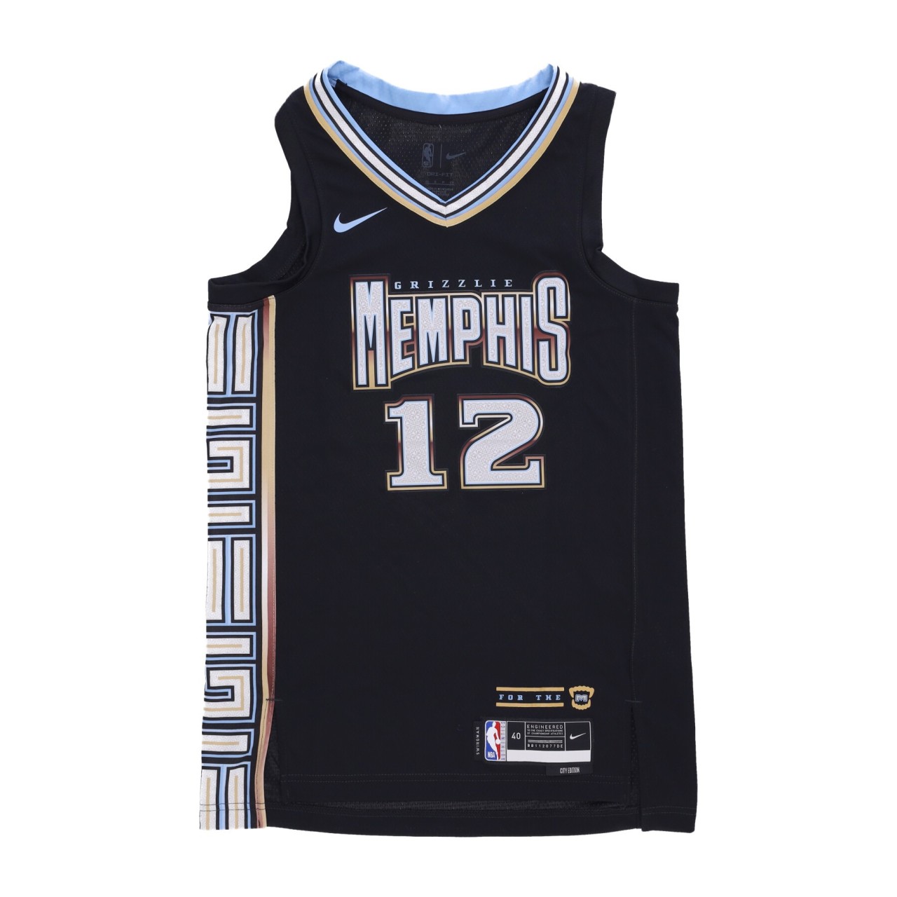 NIKE NBA NBA CITY EDITION 22 DRI-FIT SWINGMAN JERSEY NO 12 JA MORANT MEMGRI DO9598-010