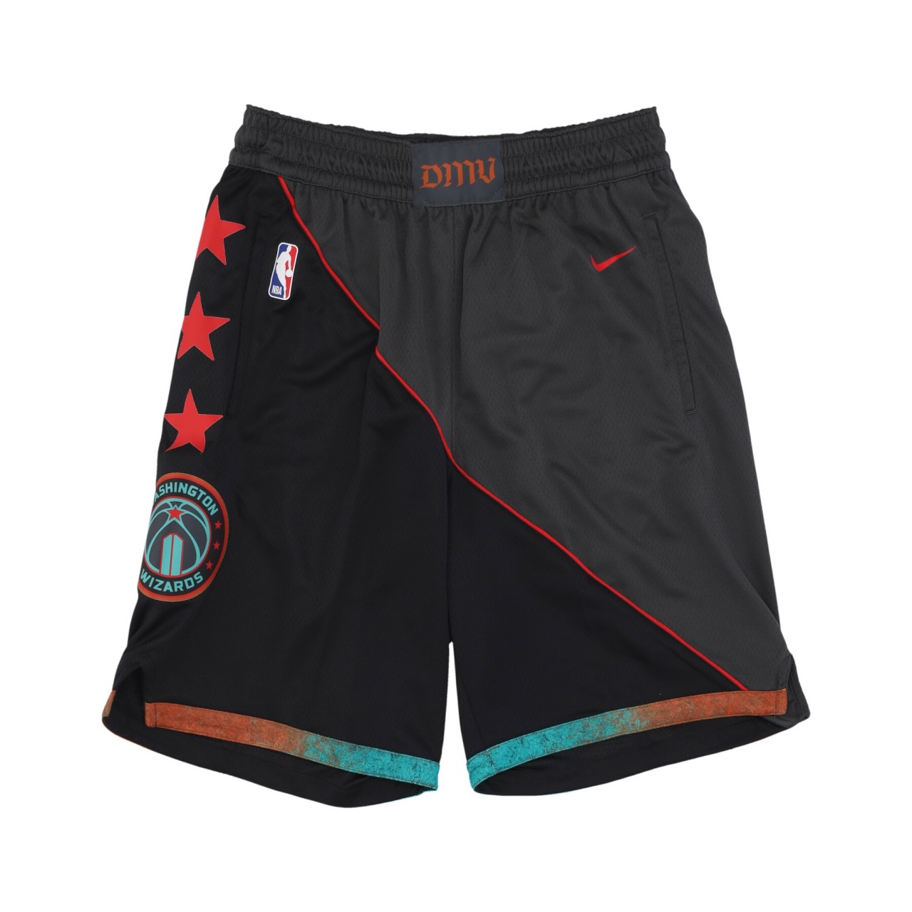 NIKE NBA NBA CITY EDITION SWINGMAN DRI-FIT SHORT WASWIZ DX8722-010