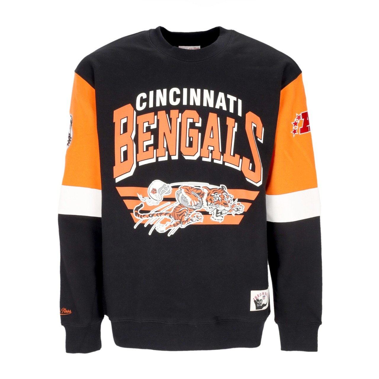 MITCHELL & NESS NFL ALL OVER CREW 3.0 CINBEN FCPO5512-CBNYYPPPBLCK