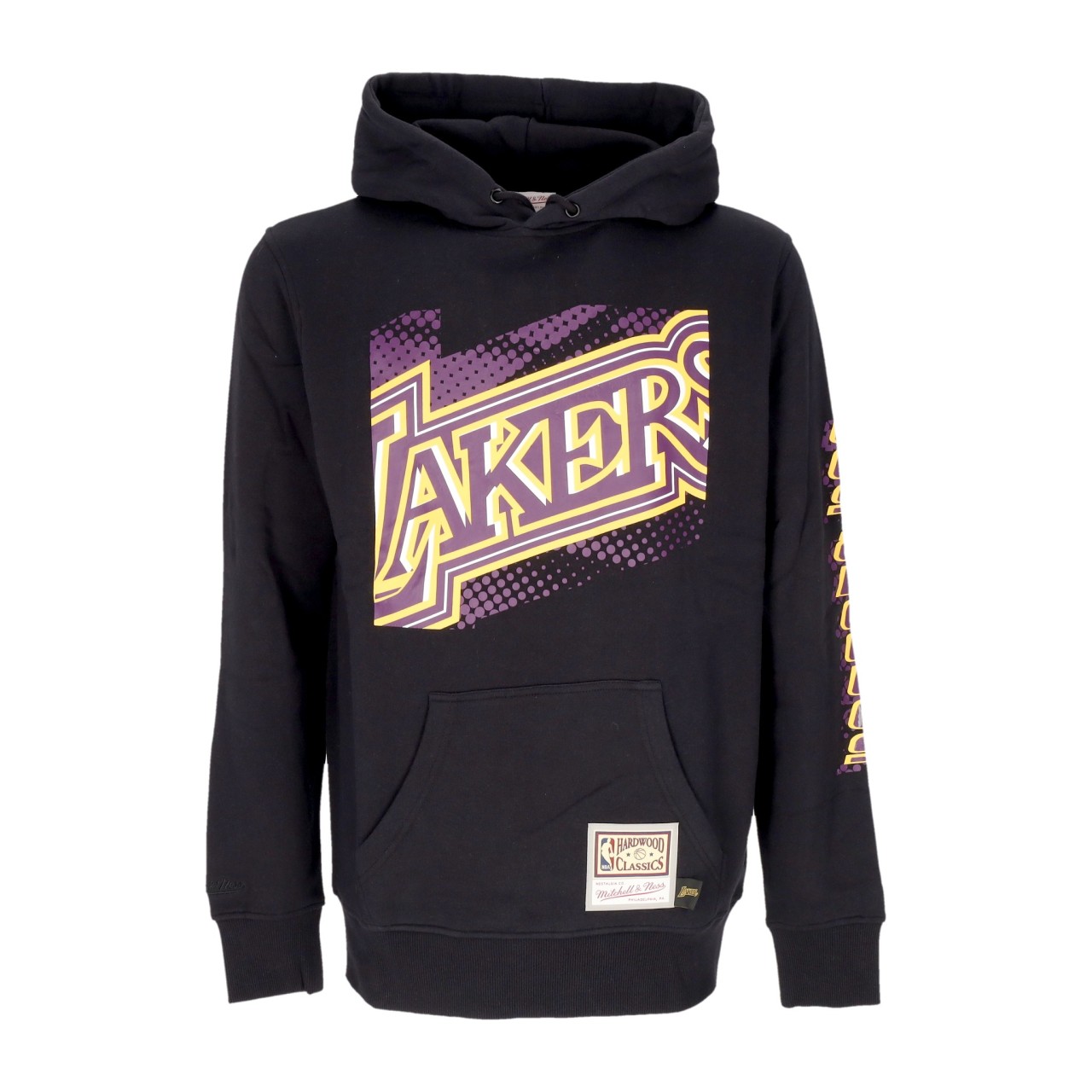 MITCHELL & NESS NBA BIG FACE 7.0 HOODIE LOSLAK FPHD5901-LALYYPPPBLCK