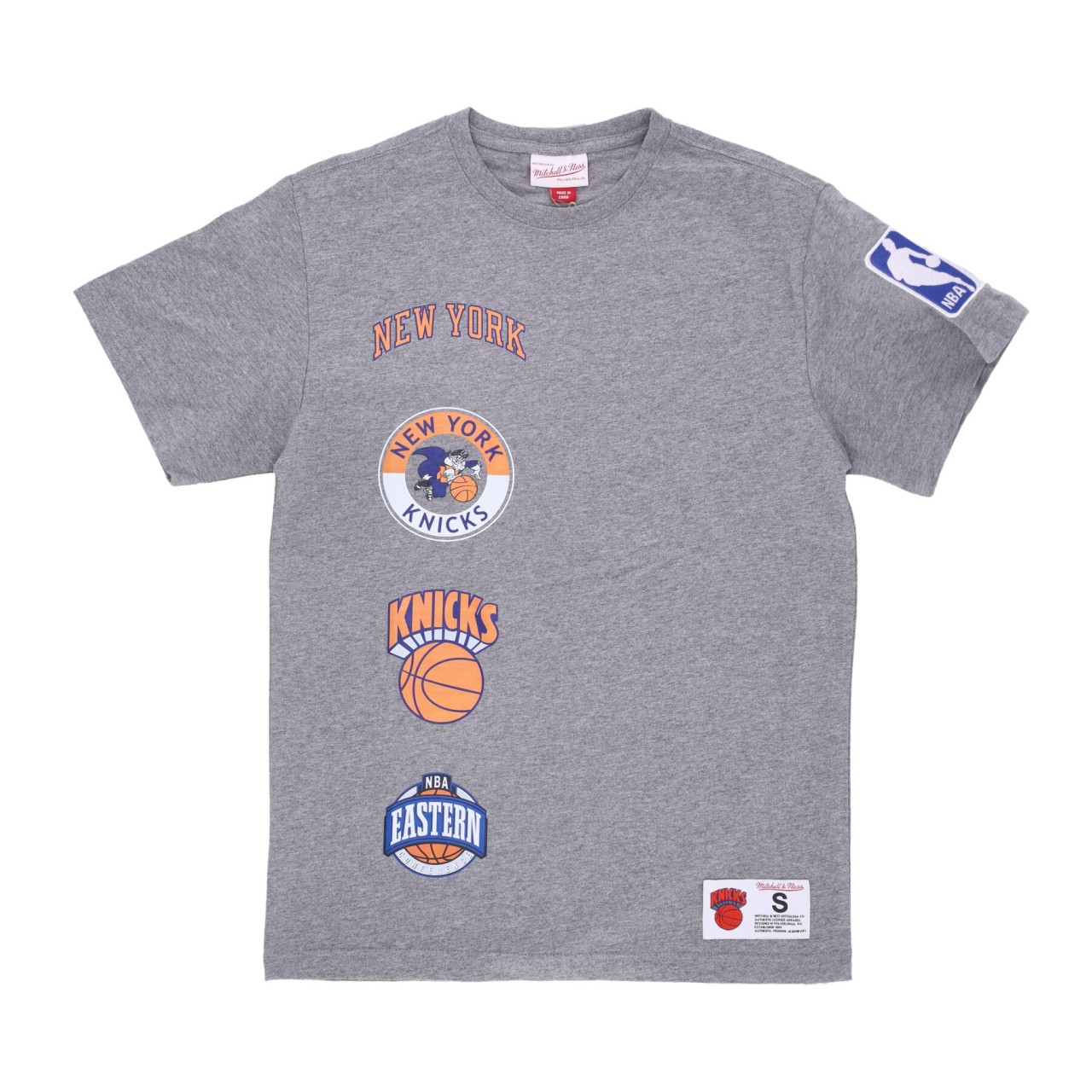 MITCHELL & NESS NBA HOMETOWN TEE NEYKNI TCRW4989-NYKYYPPPGYHT