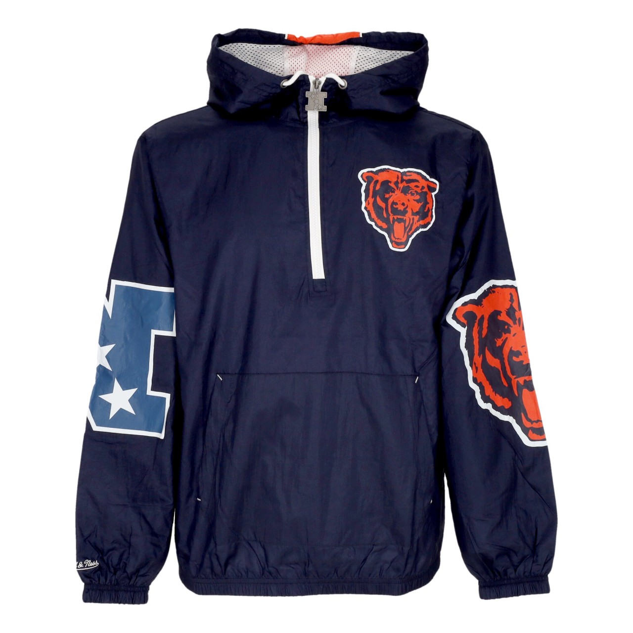 MITCHELL & NESS NFL TEAM OG 2.0 ANORAK WINDBREAKER CHIBEA OJPO5527-CBEYYPPPNAVY