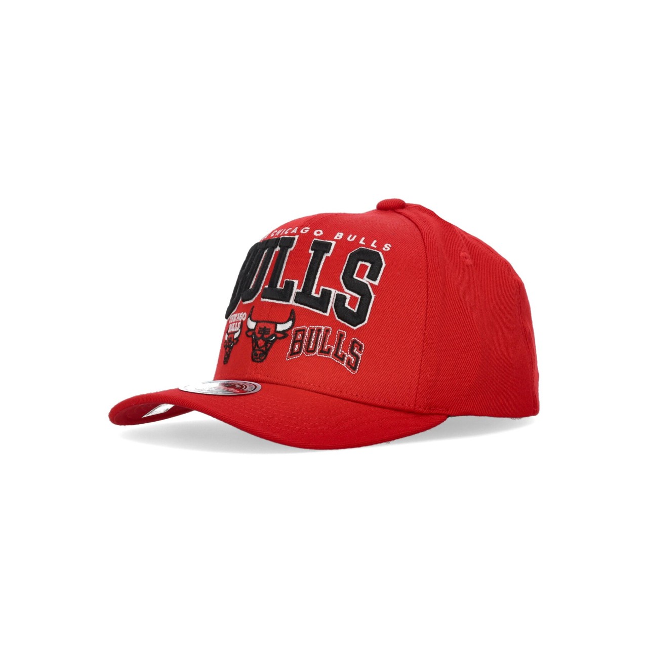 MITCHELL & NESS NBA CHAMP STACK CLASSIC RED HWC CHIBUL HHSSINTL1264-CBURED1