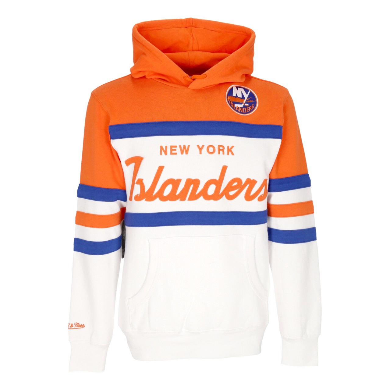 MITCHELL & NESS NHL HEAD COACH HOODIE NEYISL FPHD6293-NYIYYPPPWHOR