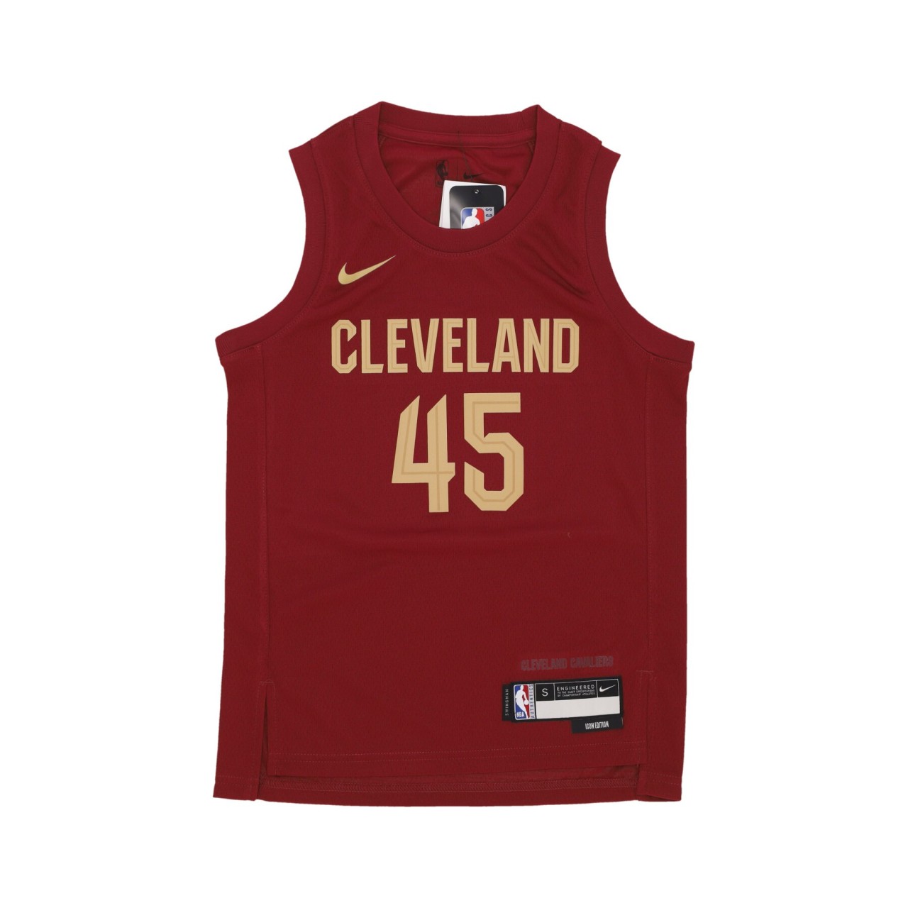 NIKE NBA NBA ICON EDITION SWINGMAN JERSEY NO 45 DONOVAN MITCHELL CLECAV EZ2B7BX2P00CAVDI